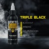 Black Tattoo Ink 4oz(120ml) Friendly Pigment Tattoo Supplies True Black