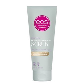 eos Cashmere Skin Collection Exfoliante Pre-Afeitado - Vainilla Cachemira, Exfoliante Corporal Exfoliante, Exfoliante Corporal de Vainilla, Hidratante