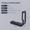 Nitze Z8 L Bracket for Nikon Z 8 Camera with