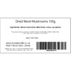 Morel Mushrooms Dried 100g Bag