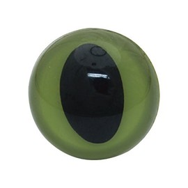 Nippon Chuko Cat Eye, 0.6 inch (15 mm), 8 Pieces, CE277 Craft Supplies, Buttons, Hooks, Eyeball Buttons
