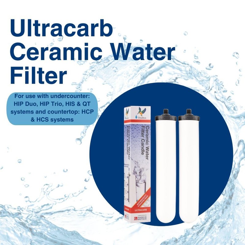 Doulton W9123053 9501 10" UltraCarb NSF Certified BSP Thread Ceramic
