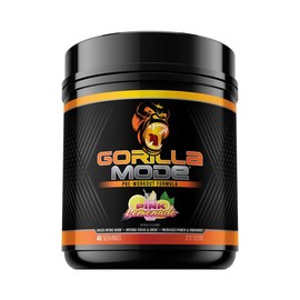 Gorilla Mode Pre-Workout - Massive Pumps, Laser Focus, Energy & Power (40 Servings):_White Gummy Bear