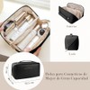 Bolsa de Cosmeticos Viaje, Neceser Maquillaje Impermeable, Makeup Bag Portátil,
