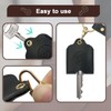 KARENSKEYS Handmade Leather Car Key Cover, Broken Loop Replacement, Sleeve