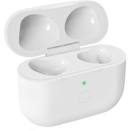 Generic Charging Case Replacement Compatible with AirPods 3rd Generation, Wireless AirPods 3 Charger Case with Pairing Sync Button Without Earbuds, White