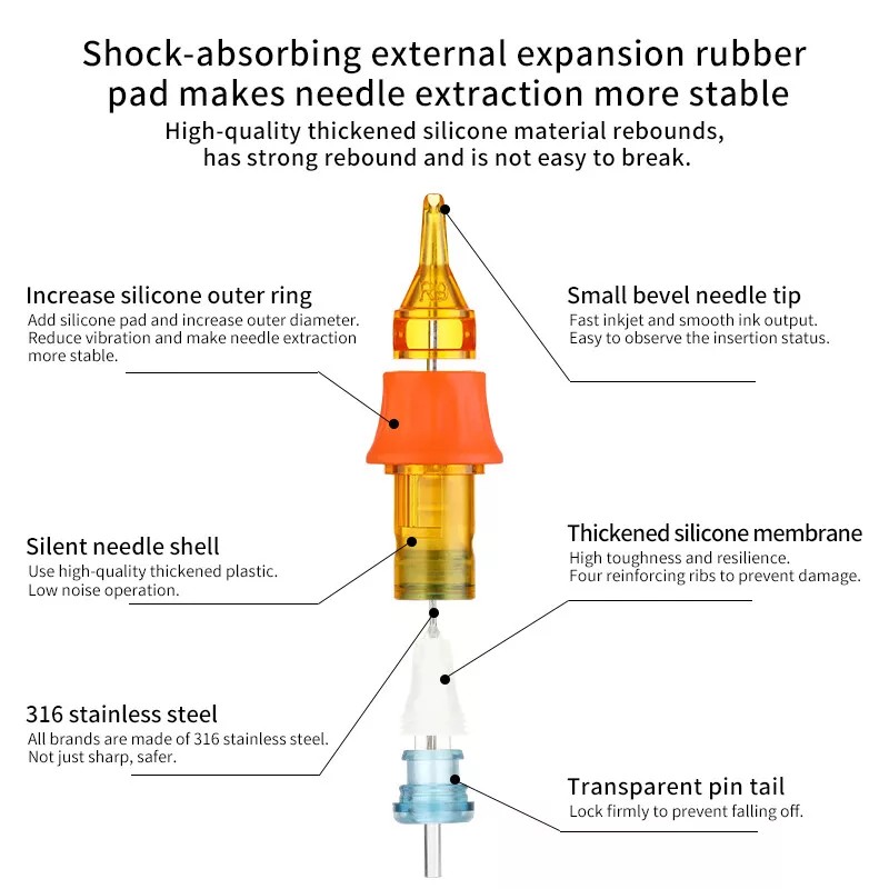 YILONG WirelessTattoo Gun Makeup Pen Machine Complete Kit Power 2000mAh