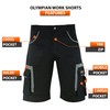 WrightFits Men Cargo Shorts -Work Shorts Safety Combat Summer Shorts