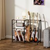 Hosfais Record Player Stand, 3 Tier Guitar Stand for Acoustic,
