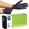 Inspire Black Nitrile Disposable Gloves | 4.5 Nitrile Disposable Safety