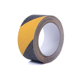 Jalnatee Anti Slip Traction Tape Non-Slip Strips Outdoor Indoor Black & Yellow Waterproof Grip Durable Adhesive Grip Tape for Stairs Step Treads Ramps Boats Pool 2 in x 49Ft