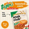 Snak Club Tajin Toasted Corn, Roasted Corn Nuggets with Chili