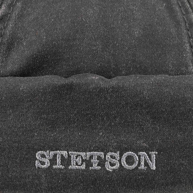 Stetson Old Cotton Docker Hat L (58-59 cm) - Black