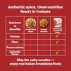 Pasta Zing Arrabbiata Pasta, Spicy Italian Al-Dente Fusilli, Ready in