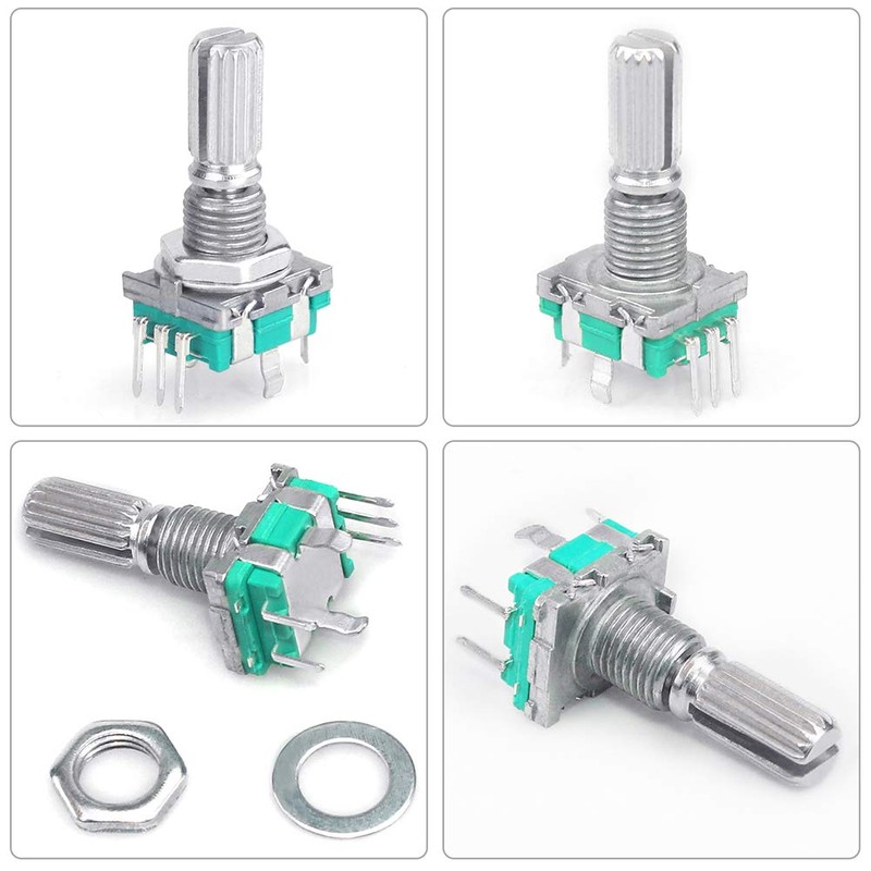 WayinTop 5 Set 360 Degree Rotary Encoder Module EC11 Digital