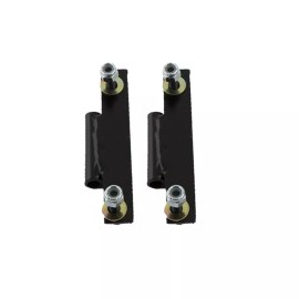 Black Hard X-door Hanger Mounting Hinge Half-Set Of 2- fits HUMVEE M998 12338650