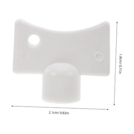 jojofuny 4pcs Radiator Valve Keys Wrench Allen Key for Radiator Bleed Tool for Heater Valve Easy Handling and Multiuse