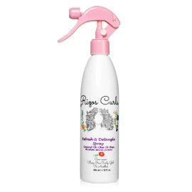 Hair Detangler Spray with Aloe Coconut and Shea Butter for Frizz Control Hydration and Easy Combing Lightweight Moisturizing Leave In for All Hair Types