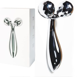 Beard Roller for Beard Growth Scarring and Face Skin Rejuvenation Included Storage Case siliver