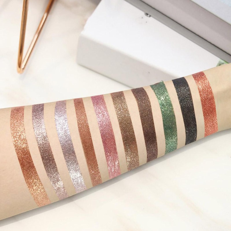 10 Colors Liquid Glitter Eyeshadow Shiny Glitter Liquid Eyeshadow Makeup