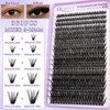 Lash Clusters Kit 720Pcs 60D+80D Natural Cluster Eyelash Extensions Individual