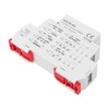 Multifunctional Time Relay LED Indicator Rail Mounting Flame Retardant Delay