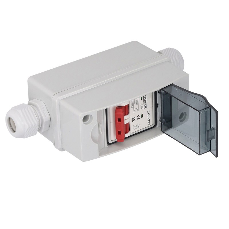 2P Miniature Circuit Breaker IP65 Waterproof Disconnect Switch for Solar