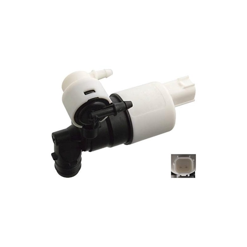 febi bilstein 103391 Washer Pump for Windscreen Cleaning System, Pack