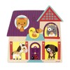 Janod J07078 Wooden Musical Puzzle, My Little Friends