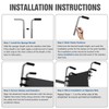Push Wheelchair Handle Extender (300lbs Weight Capacity), Universal Wheelchair Accessories