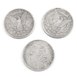 Reprint Props, Magic Goods, Morgandara Magic Coin, Diameter 1.5 inches (3.8 cm), Set of 10