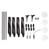 Helicopter Full Replacement Parts Set with 7 Accessories RC Rotor