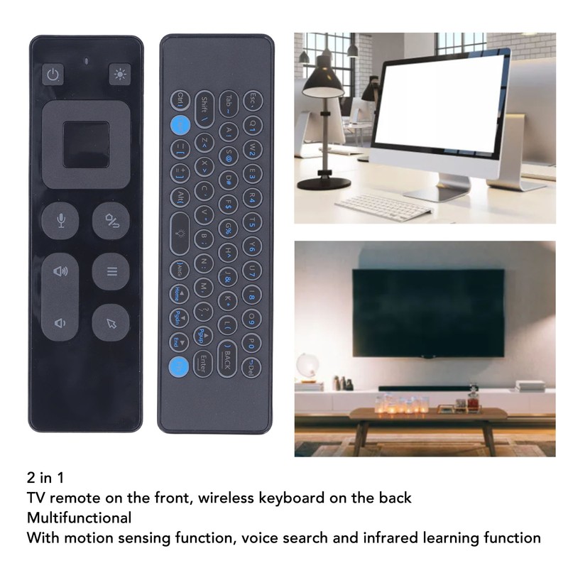 TV Air Remote Wireless Keyboard Combo Universal Multifunctional Remote Controller