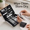 26-Piece Manicure Set for Nail and Cuticle Care – Stainless