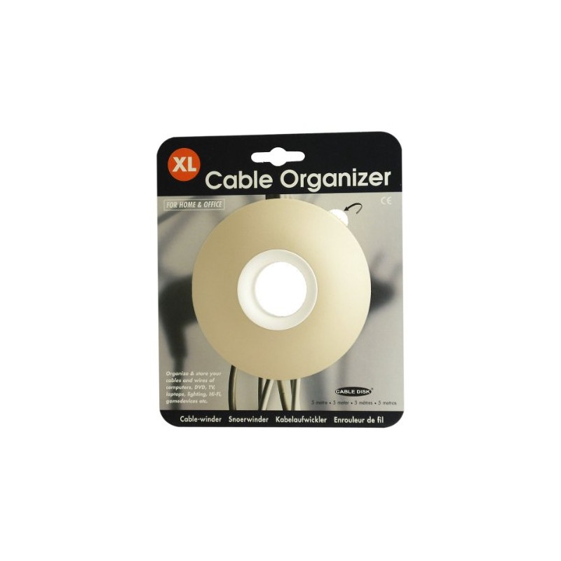 Cleverline 790801 Cable Organizer XL Sand