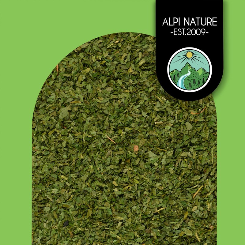 Organic wild garlic (125g, 4.4oz), organic wild garlic leaves, wild