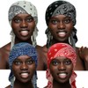 ASHILISIA 4 Pieces Women Chemo Hat Turban Beanie, Pre-Tied Headwraps
