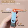3 in 1 Cup Lid Cleaning Brush, 2024 Upgraded Portable