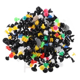 Ciieeo 500pcs Car Retainer Clips Durable Automotive Plastic Fasteners for Door Panel Trim Easy Installation Assorted for Vehicles