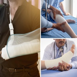 Compression Bandage, Elastic Tubular Bandage, Tubular Tubular Stretchable Tube, Fixation Bandage, Compression Tube Bandage, Stretchy Fixation Bandage (15 cm x 5 m/5.91 in x 5.47 yds)