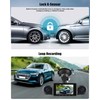 CAMECHO 4 Lens 1080P Mini Dash Cam, 4 Channel Motion