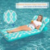 Jasonwell Inflatable Pool Float Adult - Ultra-Comfort Soft Fabric Pool