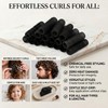 19PCS Self Grip Small Hair Rollers for Women Heatless Velcro