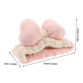 IWOWHERO Versatile Sponge Headband for Washing Face Hairband for Makeup Skincare Use