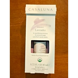 Casaluna Essential Oil Lavender 100% Pure 0.33 oz Ea. Organic Scent Diffuser