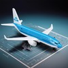 Sky Trek Model Airplanes Holland 747 Airplane Airlines Plane Aircraft