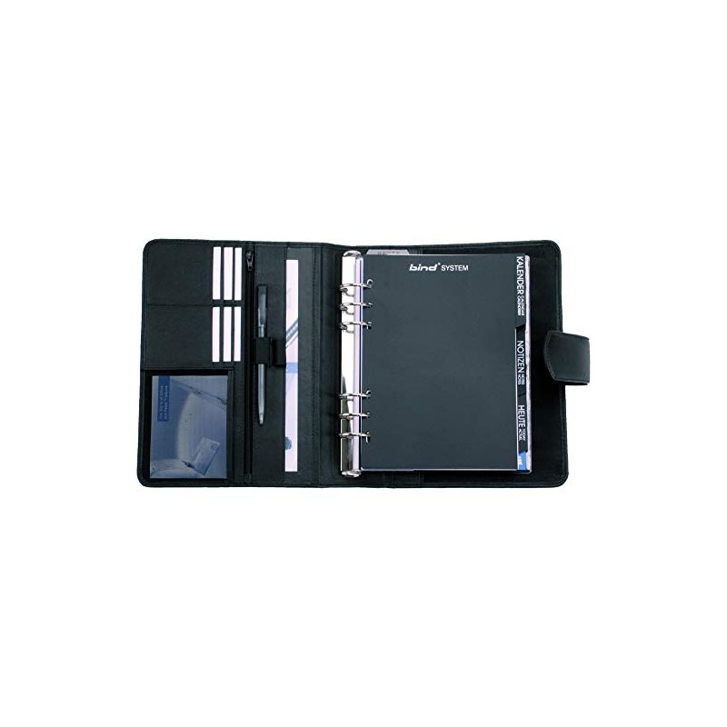Bind Systemplaner A5 ohne Kalender, Timer, Organizer, Planer, Systemplaner, Nappaleder