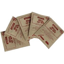 100% Hand Rolled Dhoop Sticks - 8cm Each Dhoop Stick - Indian Premium Natural Incense - No Charcoal - for Puja Rituals Aromatherapy Meditation Church Worship Temple Saloon Parlor Wedding