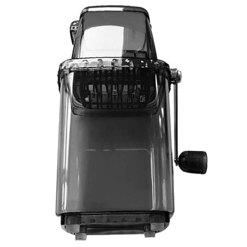 Portable Ice Crusher 1.25L Hand Cranked DIY Manual Shaved Ice