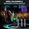 Micrófonos Inalámbricos Uhf Dinámico Recargable 4pcs